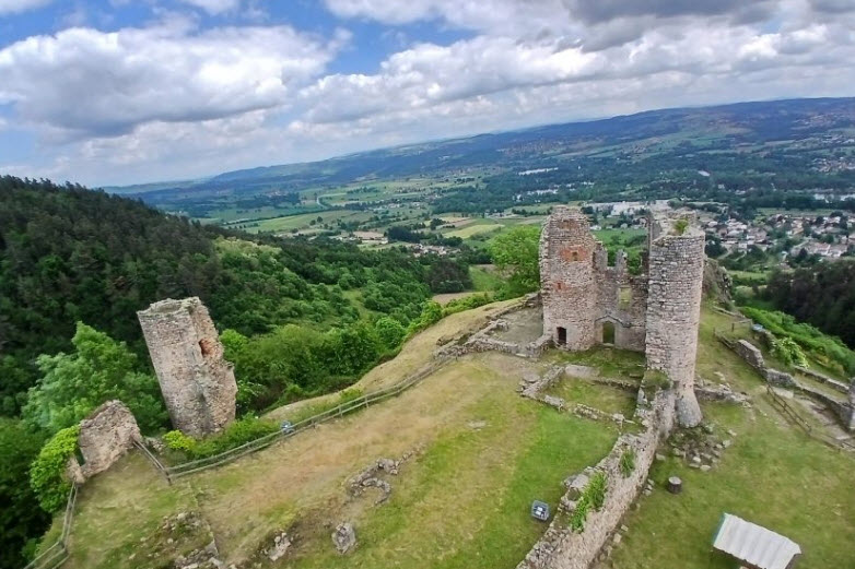 Castle Rochebaron, France